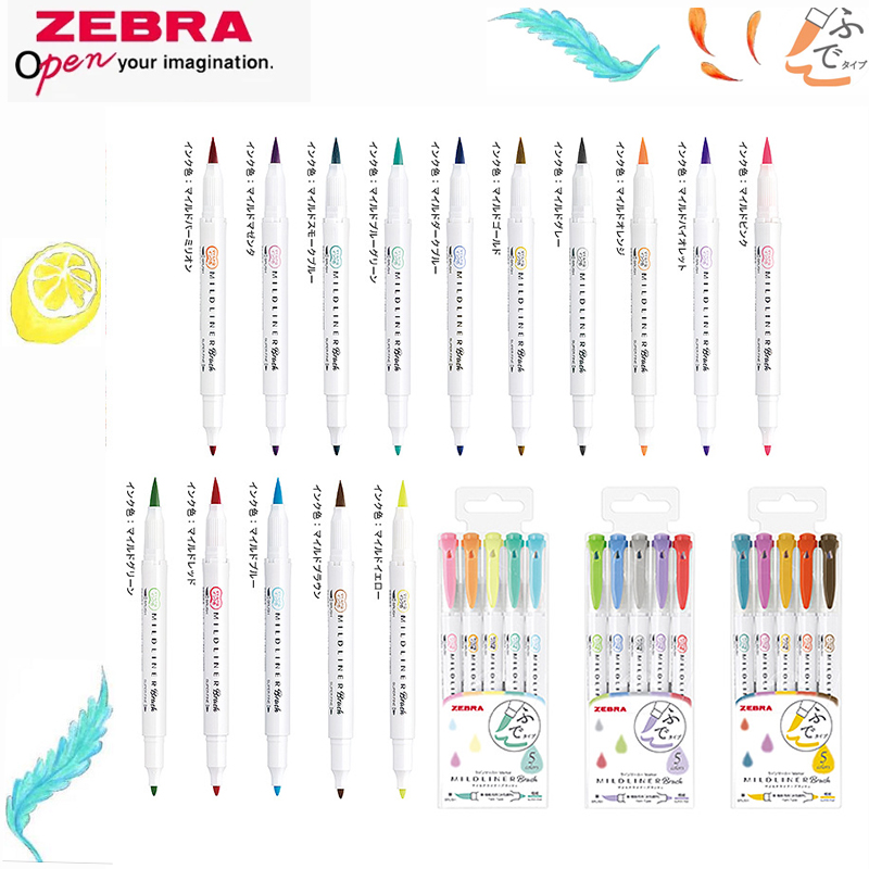 Zebra ปากกาไฮไลท์สีแบบปลายคู่, - Hat Sublimation Blank บทวิจารณ์และราคา
