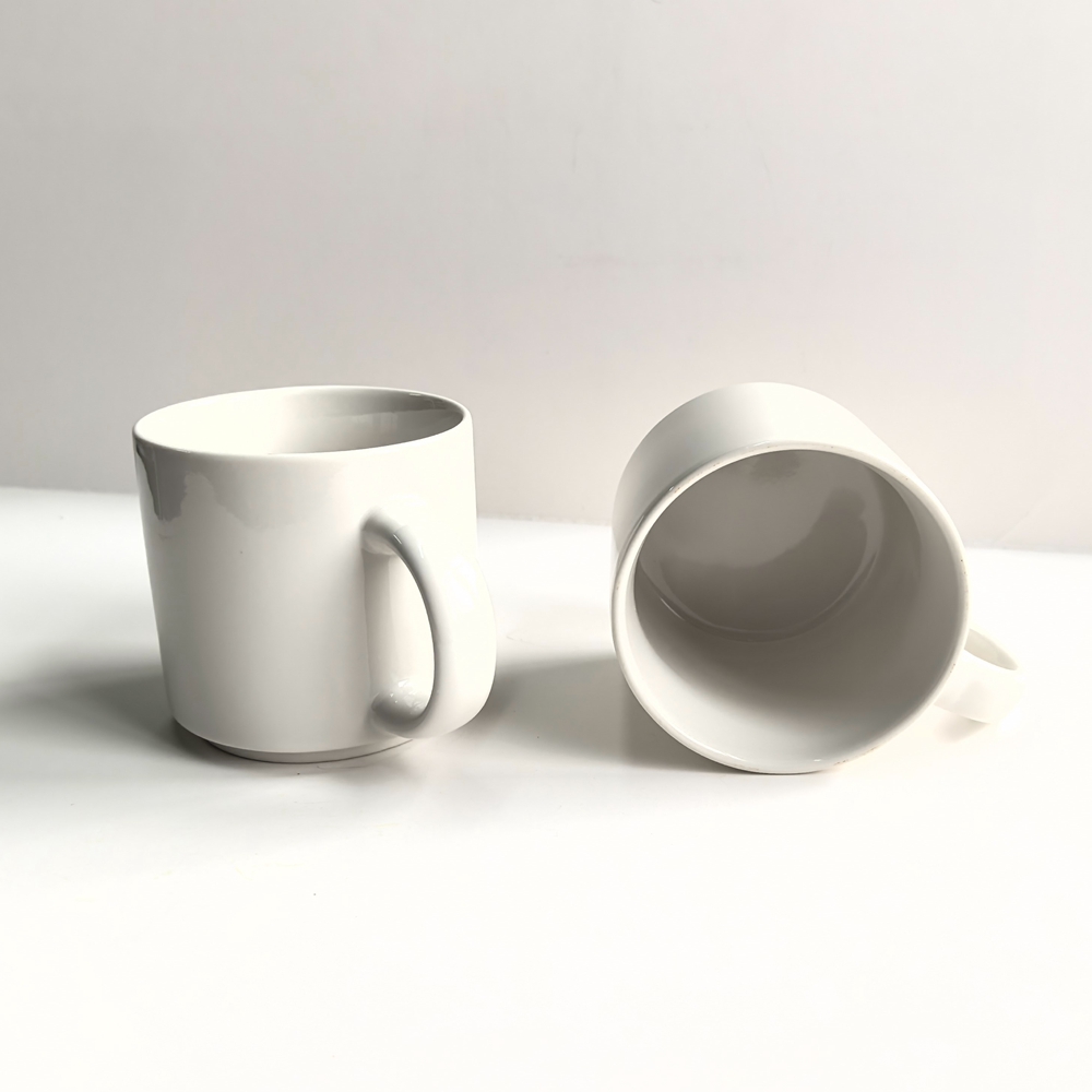 ชุดแก้วกาแฟเซรามิกสีขาวล้วนแบบ - Sublimation Mug White บทวิจารณ์และราคา