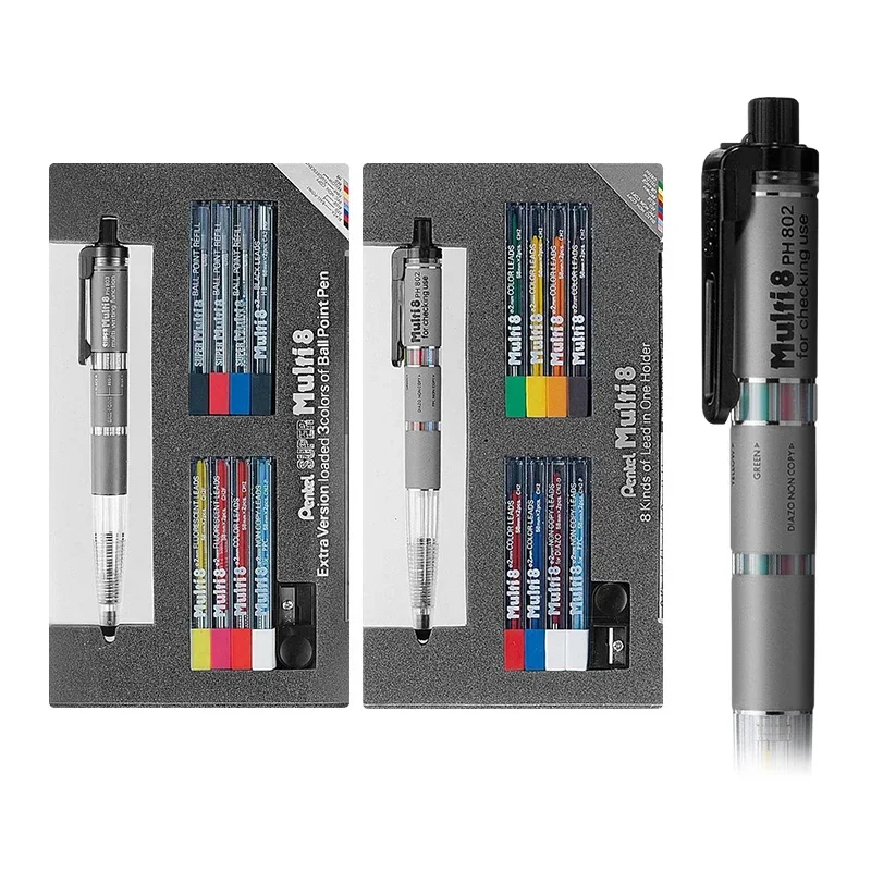 ญี่ปุ่น เพนเทล มัลติ+8 ดินสอกด - Pentel Pen Energel บทวิจารณ์และราคา