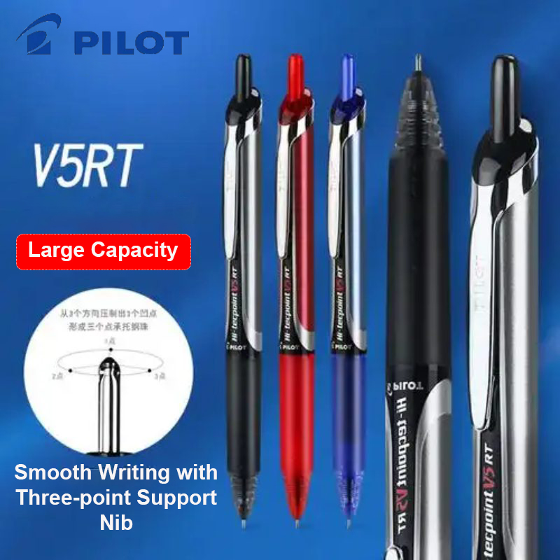 ปากกาเจล Pilot Precise V5 RT ห - Pilot Pen V5 บทวิจารณ์และราคา